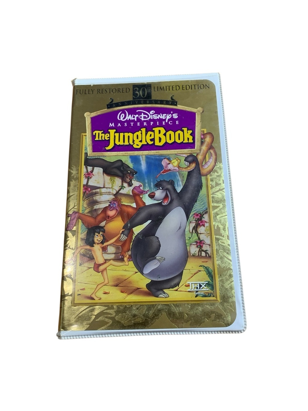 Walt Disney’s Masterpiece The Jungle Book 30th Anniversary VHS